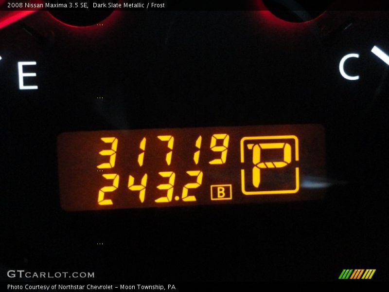 Dark Slate Metallic / Frost 2008 Nissan Maxima 3.5 SE