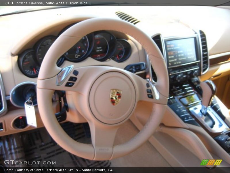 Sand White / Luxor Beige 2011 Porsche Cayenne