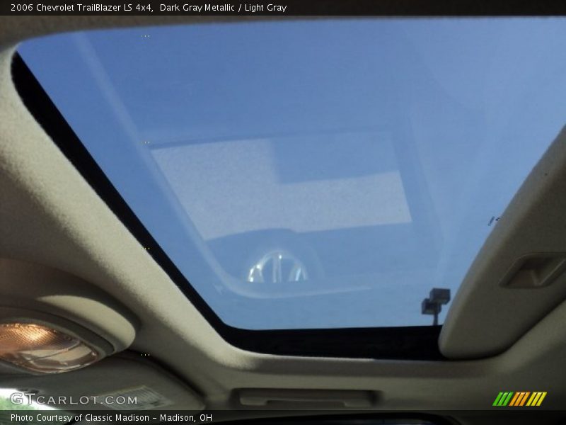Dark Gray Metallic / Light Gray 2006 Chevrolet TrailBlazer LS 4x4