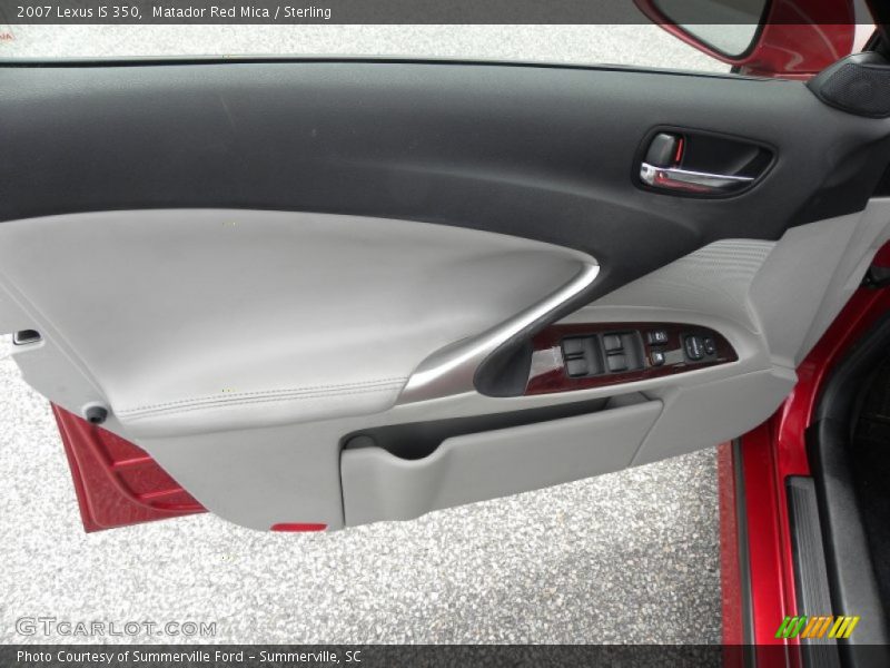 Matador Red Mica / Sterling 2007 Lexus IS 350