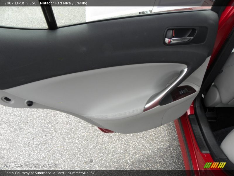 Matador Red Mica / Sterling 2007 Lexus IS 350