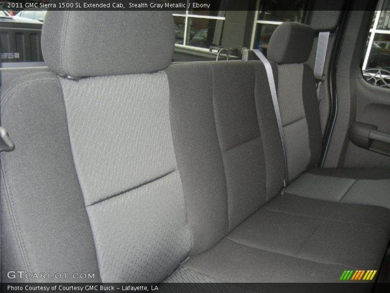 Stealth Gray Metallic / Ebony 2011 GMC Sierra 1500 SL Extended Cab