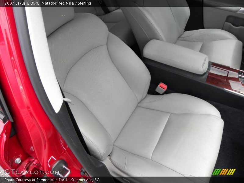 Matador Red Mica / Sterling 2007 Lexus IS 350