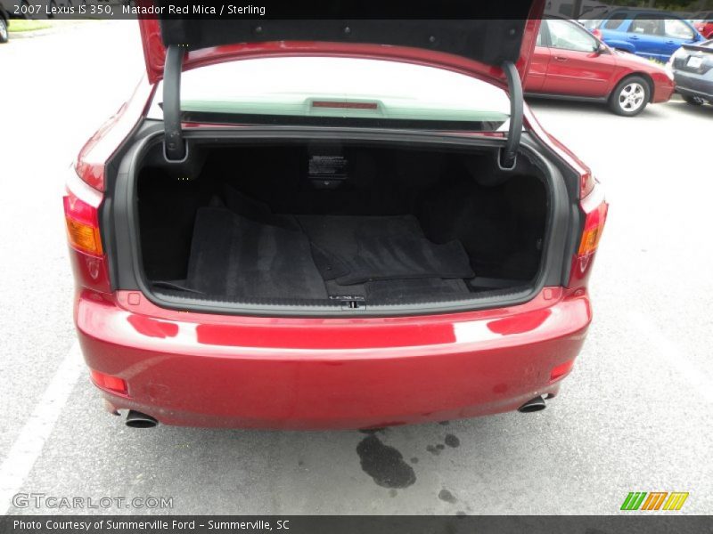 Matador Red Mica / Sterling 2007 Lexus IS 350