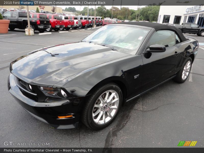 Front 3/4 View of 2010 Mustang GT Premium Convertible