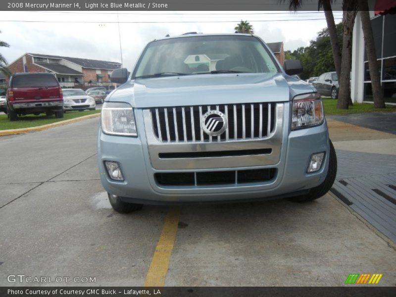 Light Ice Blue Metallic / Stone 2008 Mercury Mariner I4