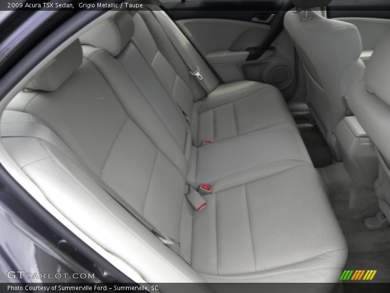 Grigio Metallic / Taupe 2009 Acura TSX Sedan