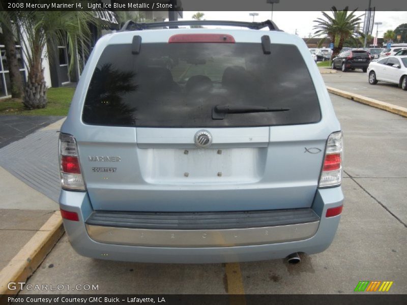 Light Ice Blue Metallic / Stone 2008 Mercury Mariner I4