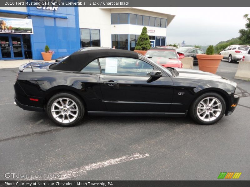 Black / Charcoal Black 2010 Ford Mustang GT Premium Convertible