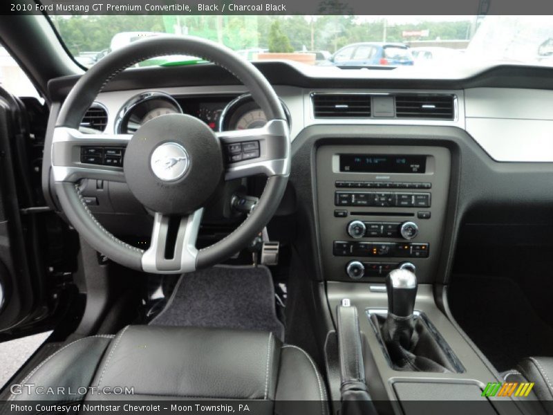 Dashboard of 2010 Mustang GT Premium Convertible