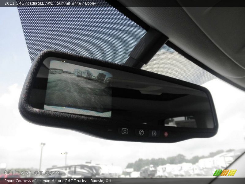 Summit White / Ebony 2011 GMC Acadia SLE AWD