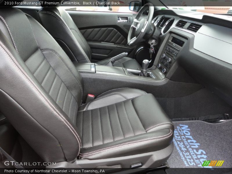 Black / Charcoal Black 2010 Ford Mustang GT Premium Convertible