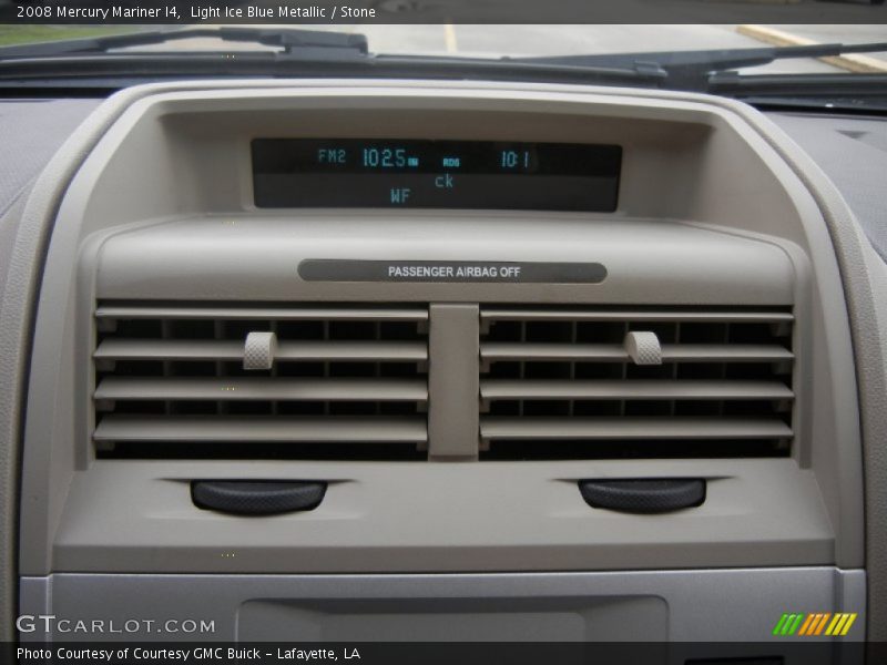 Light Ice Blue Metallic / Stone 2008 Mercury Mariner I4