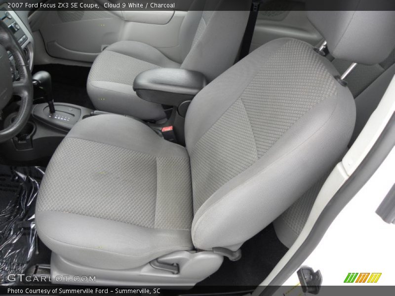 Cloud 9 White / Charcoal 2007 Ford Focus ZX3 SE Coupe