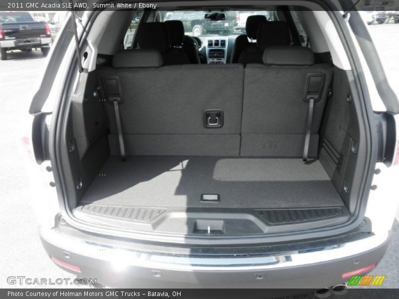 Summit White / Ebony 2011 GMC Acadia SLE AWD