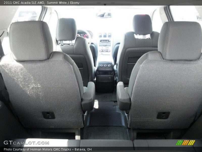 Summit White / Ebony 2011 GMC Acadia SLE AWD
