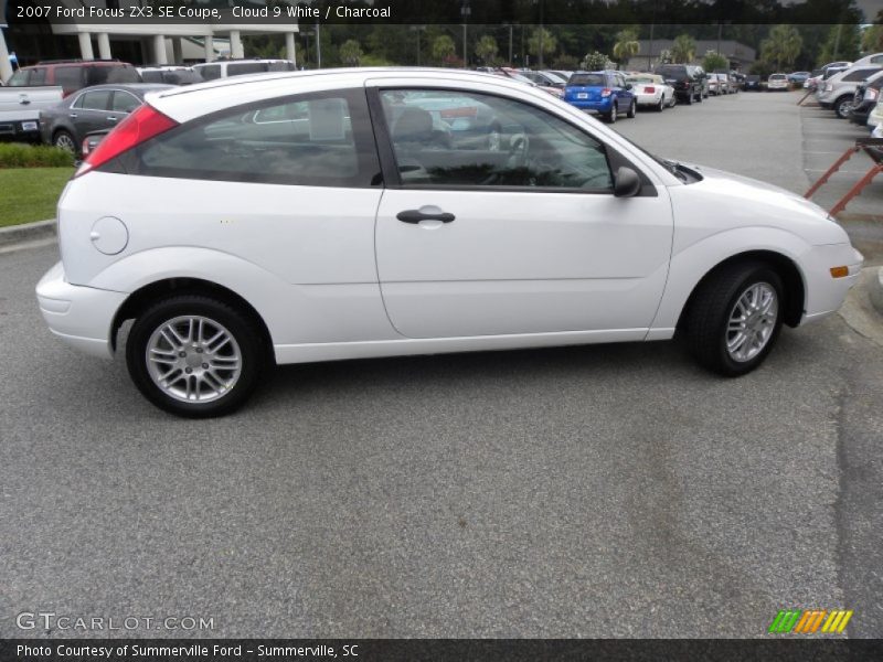 Cloud 9 White / Charcoal 2007 Ford Focus ZX3 SE Coupe