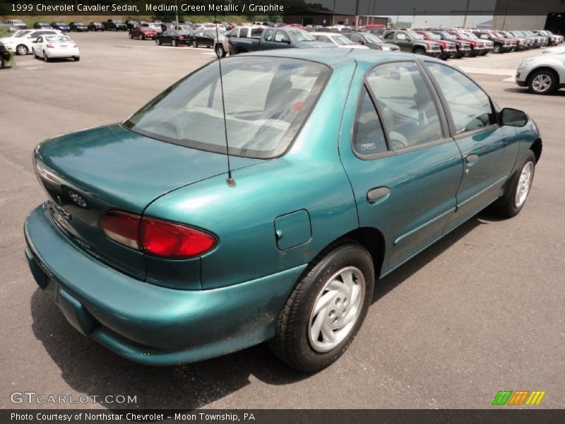  1999 Cavalier Sedan Medium Green Metallic