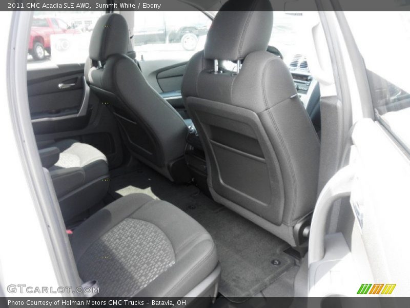 Summit White / Ebony 2011 GMC Acadia SLE AWD