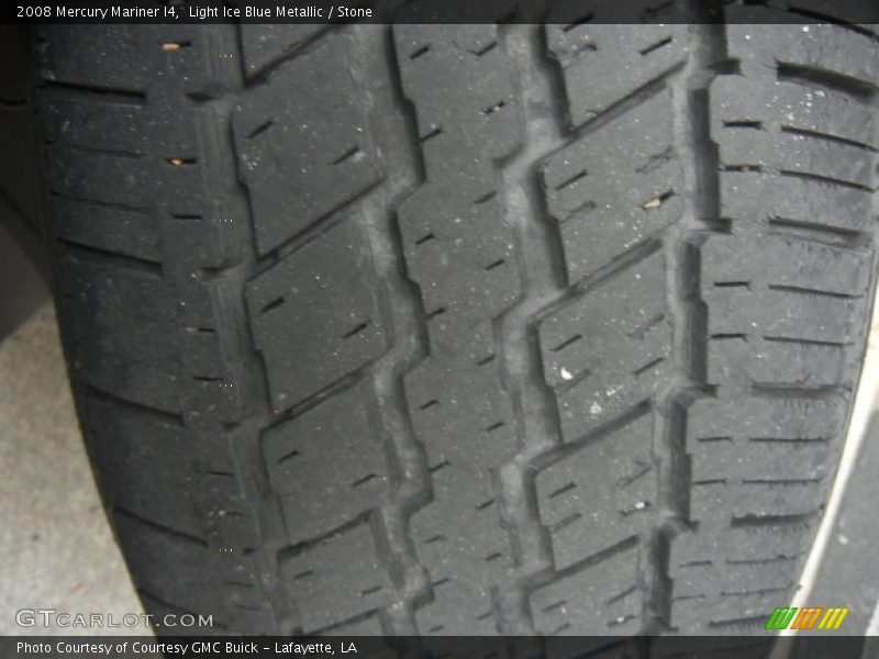Light Ice Blue Metallic / Stone 2008 Mercury Mariner I4