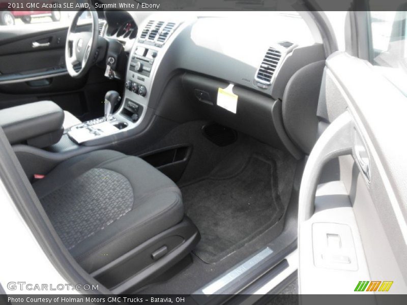 Summit White / Ebony 2011 GMC Acadia SLE AWD