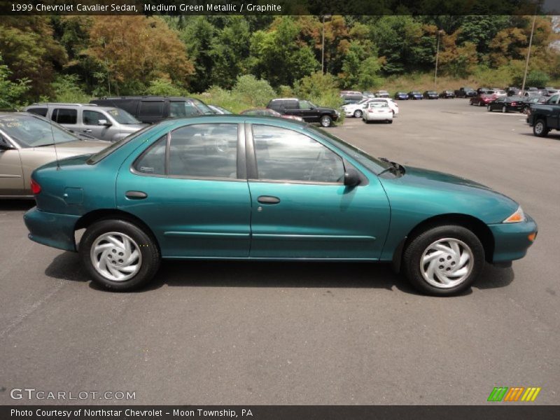  1999 Cavalier Sedan Medium Green Metallic