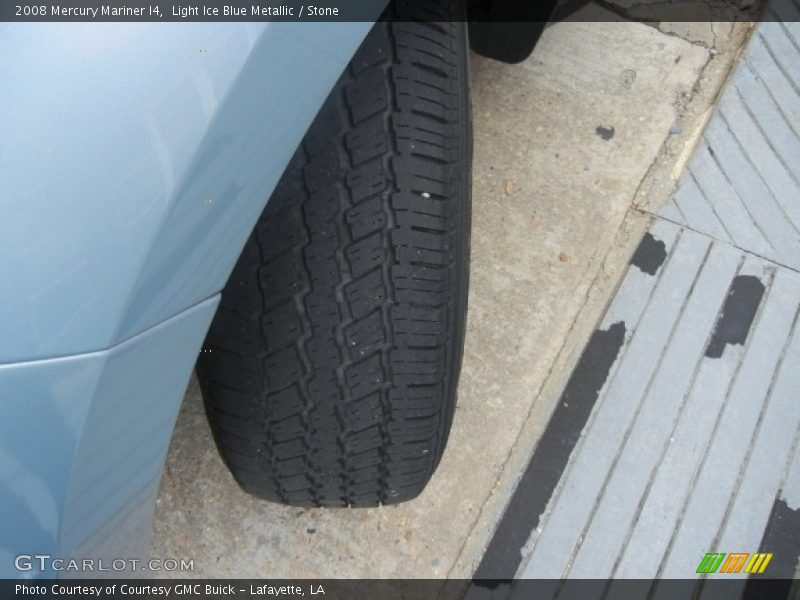Light Ice Blue Metallic / Stone 2008 Mercury Mariner I4