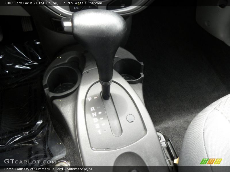 Cloud 9 White / Charcoal 2007 Ford Focus ZX3 SE Coupe