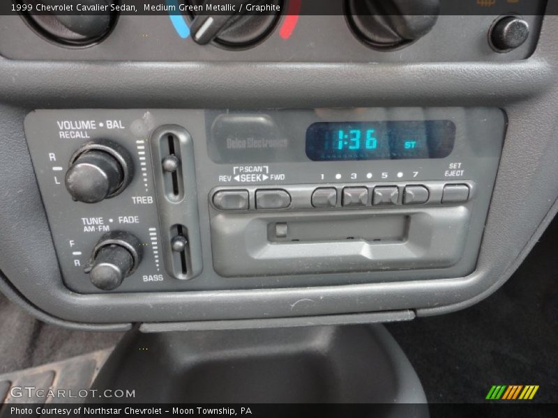 Controls of 1999 Cavalier Sedan