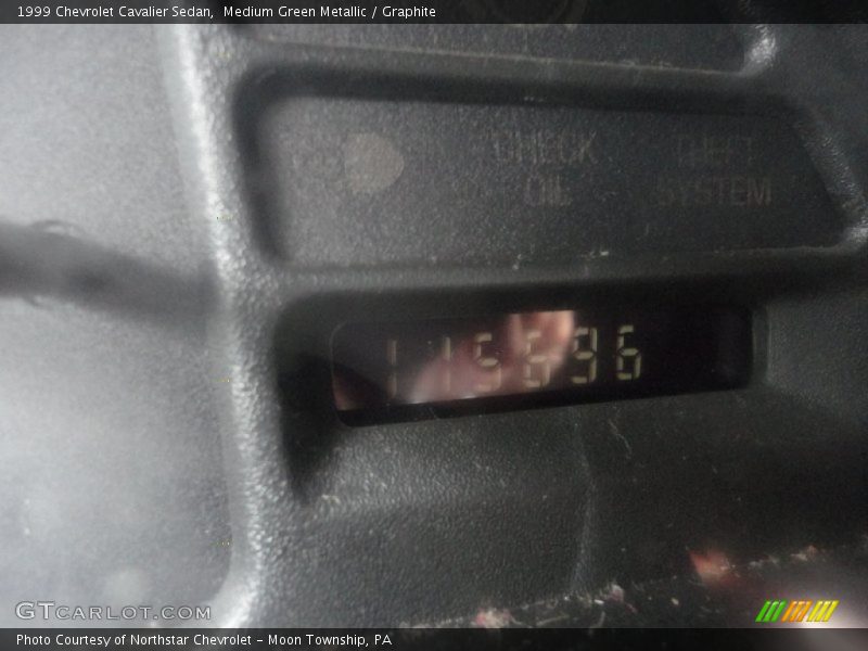 Medium Green Metallic / Graphite 1999 Chevrolet Cavalier Sedan