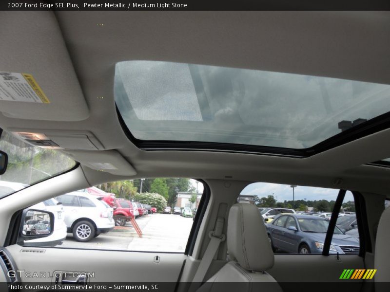 Pewter Metallic / Medium Light Stone 2007 Ford Edge SEL Plus