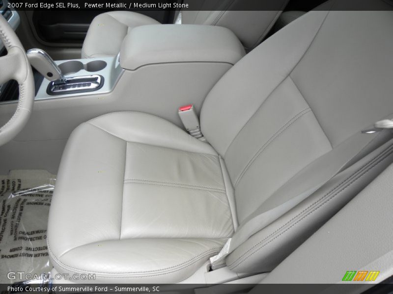 Pewter Metallic / Medium Light Stone 2007 Ford Edge SEL Plus