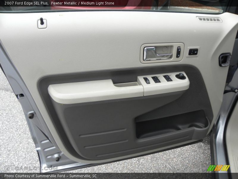 Pewter Metallic / Medium Light Stone 2007 Ford Edge SEL Plus