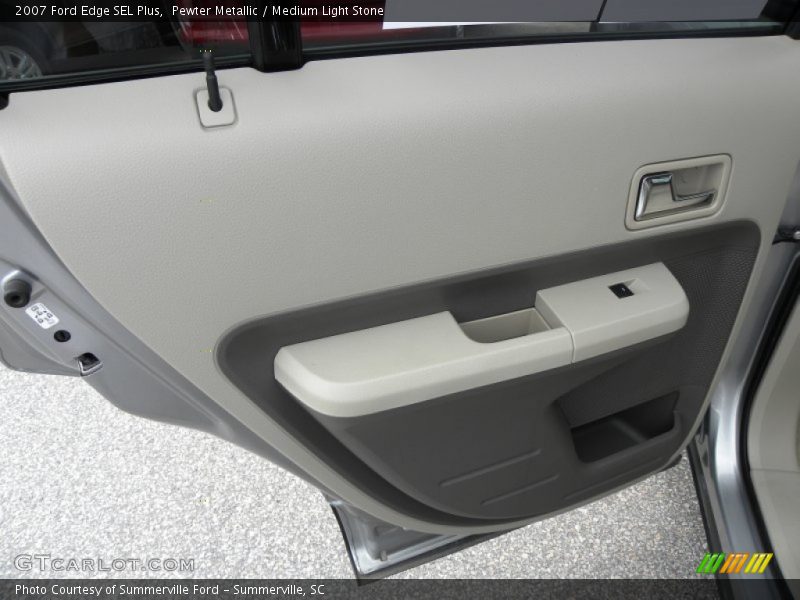 Pewter Metallic / Medium Light Stone 2007 Ford Edge SEL Plus