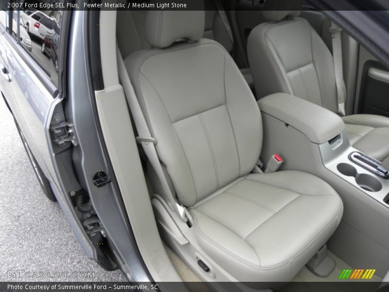 Pewter Metallic / Medium Light Stone 2007 Ford Edge SEL Plus
