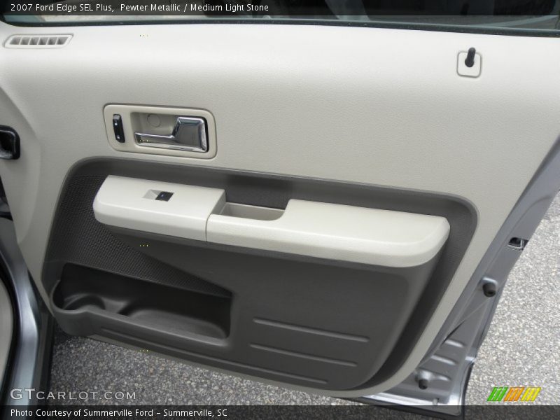 Pewter Metallic / Medium Light Stone 2007 Ford Edge SEL Plus