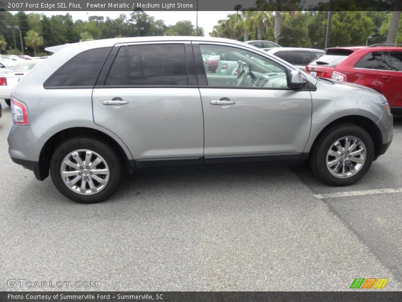 Pewter Metallic / Medium Light Stone 2007 Ford Edge SEL Plus