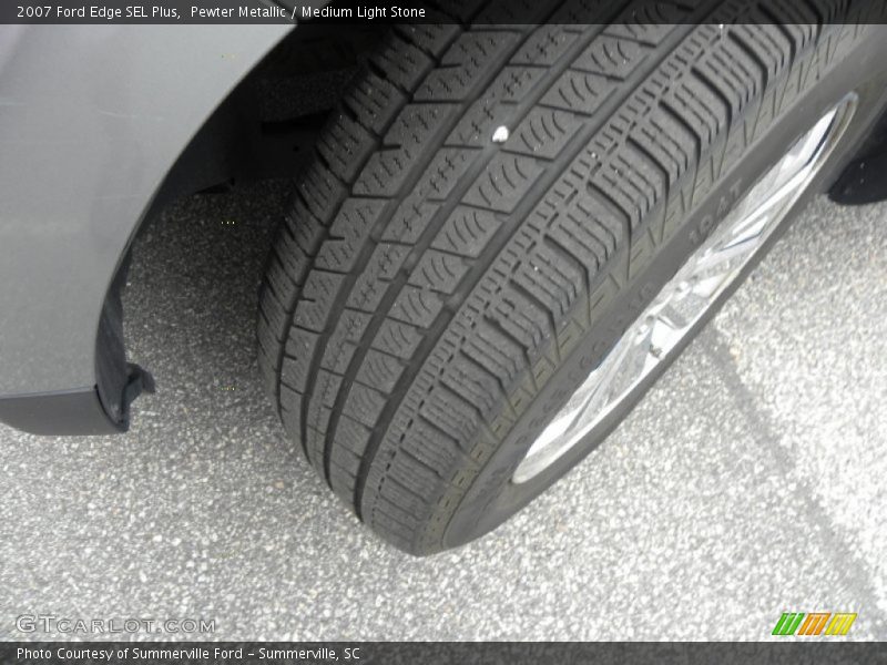 Pewter Metallic / Medium Light Stone 2007 Ford Edge SEL Plus