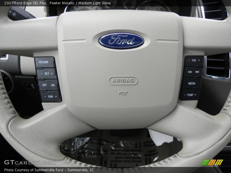 Pewter Metallic / Medium Light Stone 2007 Ford Edge SEL Plus