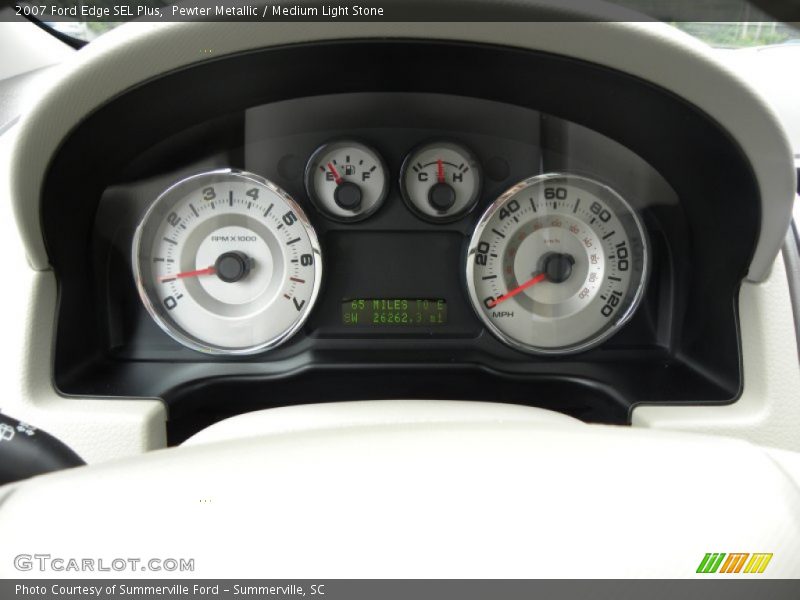 Pewter Metallic / Medium Light Stone 2007 Ford Edge SEL Plus