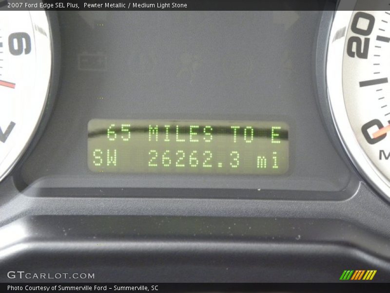 Pewter Metallic / Medium Light Stone 2007 Ford Edge SEL Plus