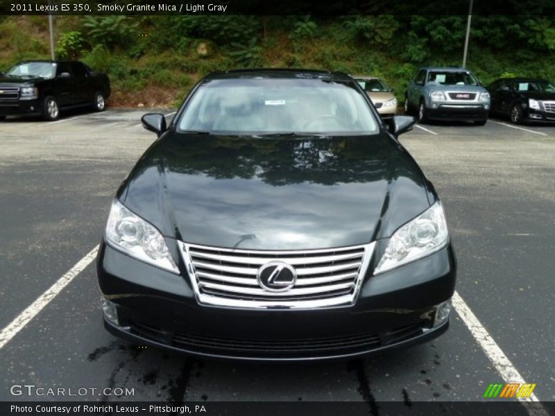 Smoky Granite Mica / Light Gray 2011 Lexus ES 350