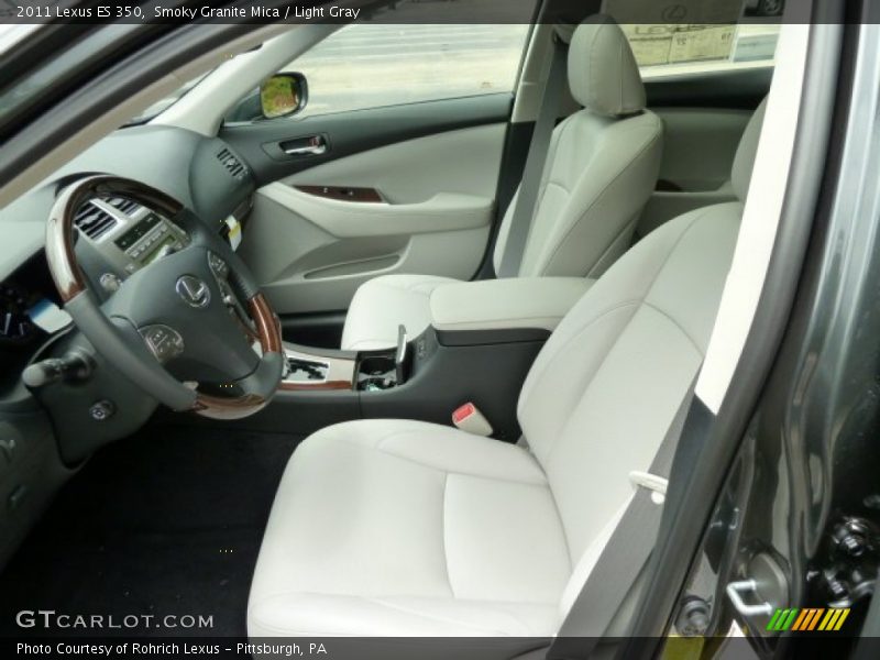  2011 ES 350 Light Gray Interior