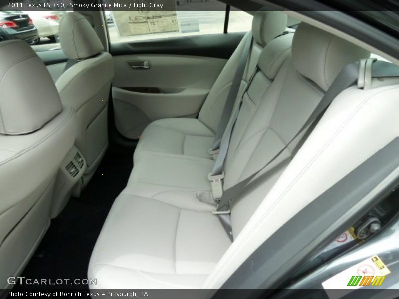 Smoky Granite Mica / Light Gray 2011 Lexus ES 350