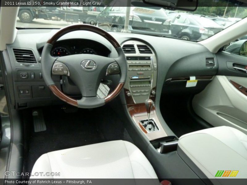Dashboard of 2011 ES 350