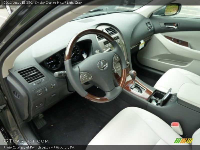  2011 ES 350 Light Gray Interior