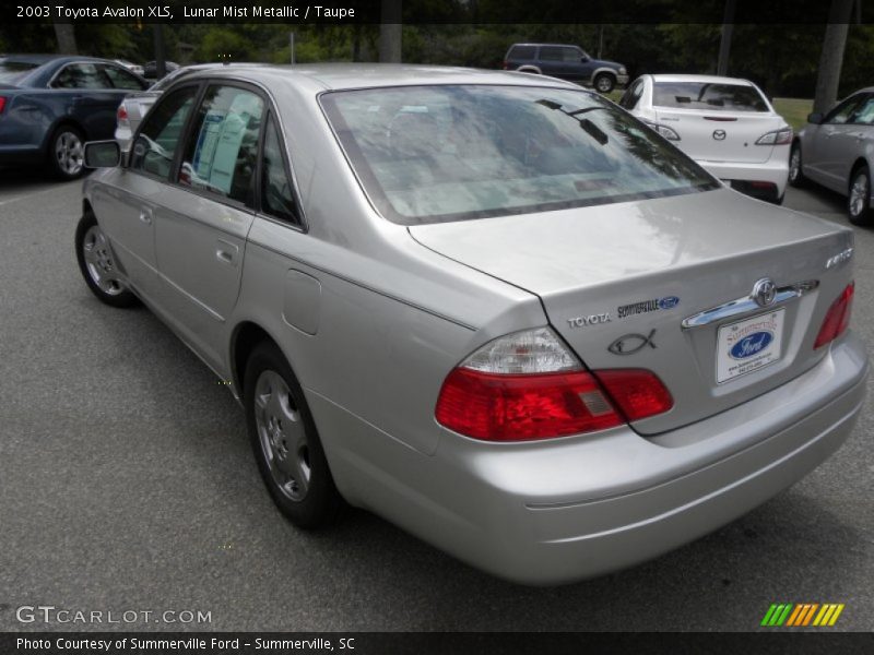 Lunar Mist Metallic / Taupe 2003 Toyota Avalon XLS