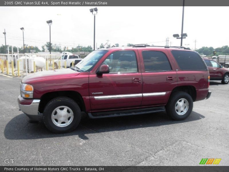 Sport Red Metallic / Neutral/Shale 2005 GMC Yukon SLE 4x4