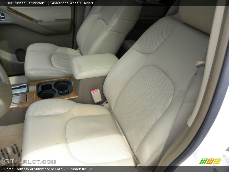 Avalanche White / Desert 2006 Nissan Pathfinder LE