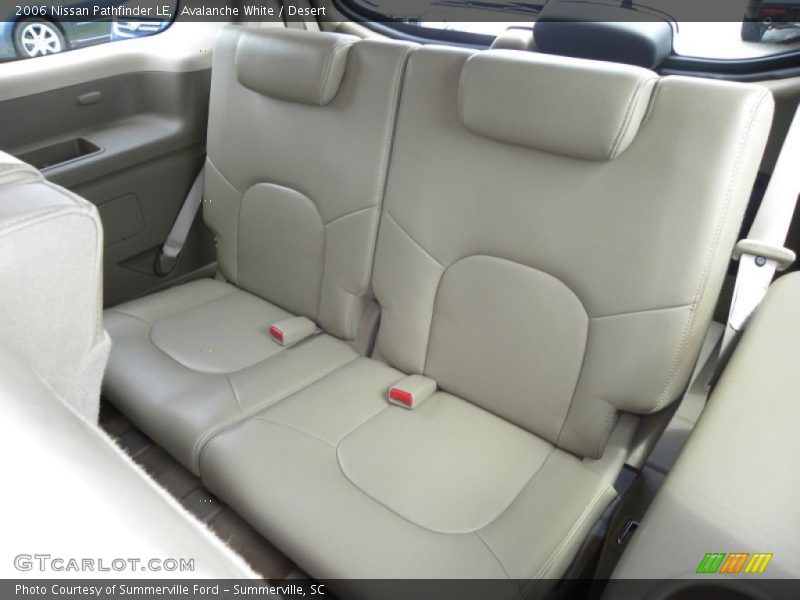 Avalanche White / Desert 2006 Nissan Pathfinder LE